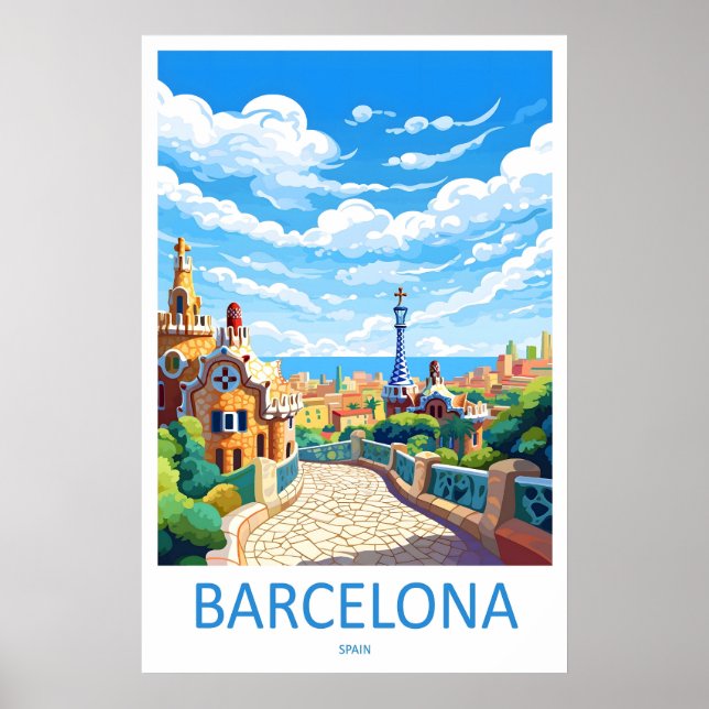Poster Barcelona 10 (Frente)