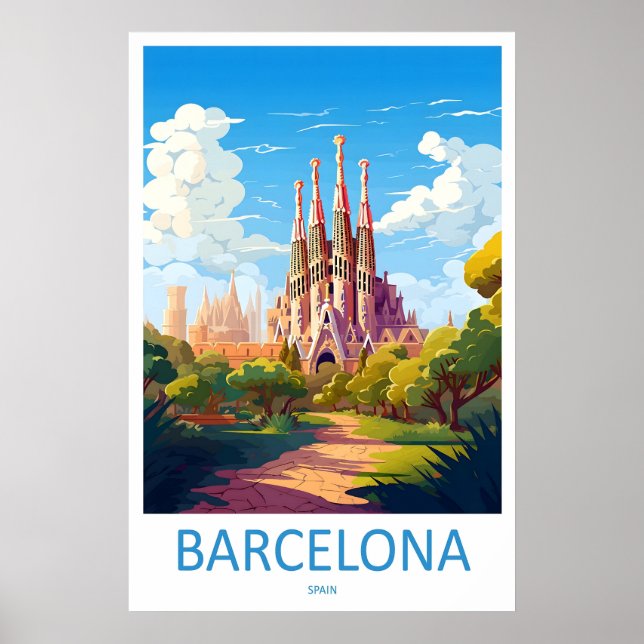 Poster Barcelona 11 (Frente)