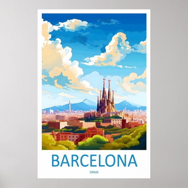 Poster Barcelona 14 (Frente)