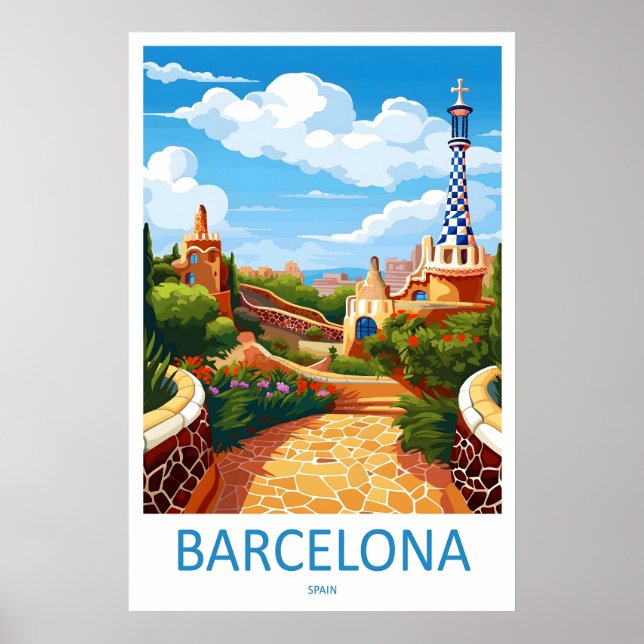 Poster Barcelona 3 (Frente)