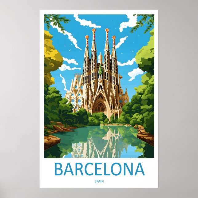Poster Barcelona 6 (Frente)