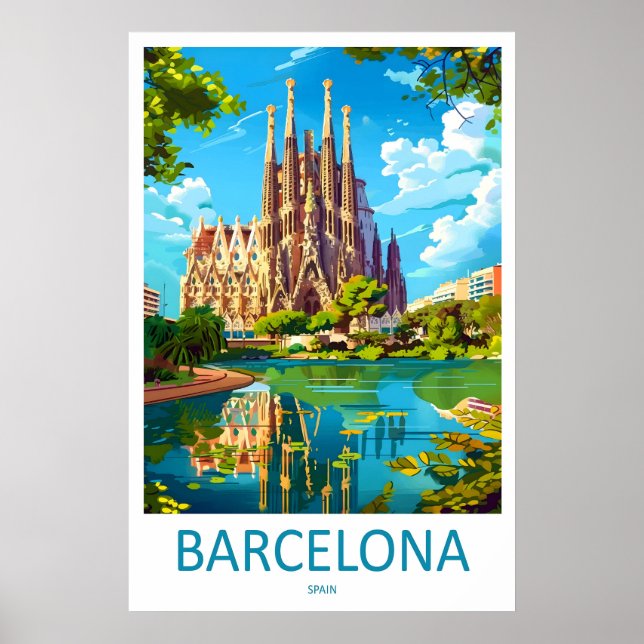 Poster Barcelona 9 (Frente)