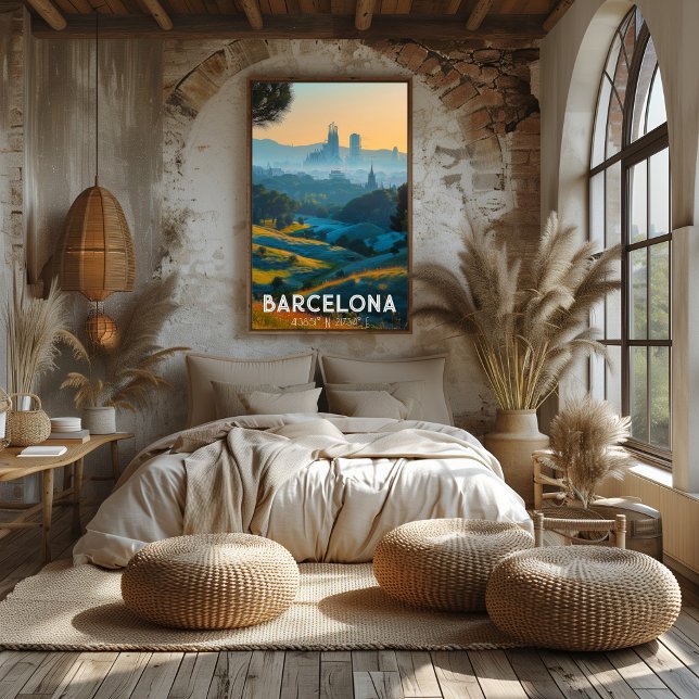 Pôster Barcelona: Ciudad de Gaudí Naturaleza Arquitectura (Criador carregado)