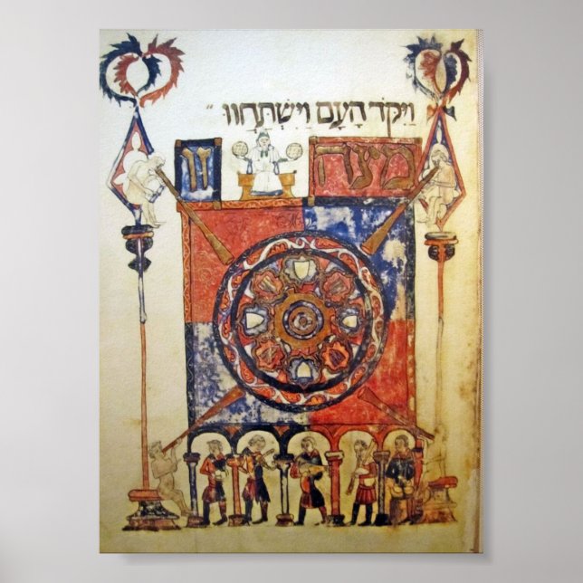 Pôster Barcelona Haggada (Frente)