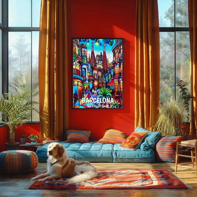 Pôster Barcelona: La Ciudad de Gaudí. (Criador carregado)