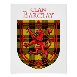 Pôster Barclay Dress Tartan Xadrez escocesa