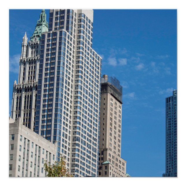 Pôster Barclay Tower Manhattan Nova Iorque (Frente)