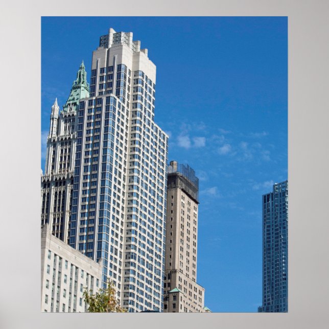 Poster Barclay Tower Manhattan Nova Iorque (Frente)