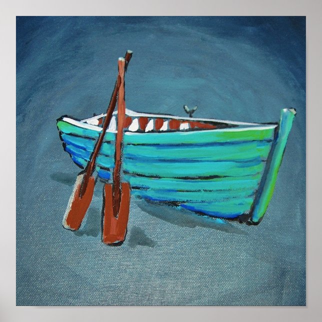 Pôster Barco a Remo (Frente)
