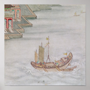 Pôster Barco chinês