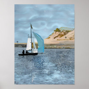 POSTER BARCO DE NAVEGAÇÃO