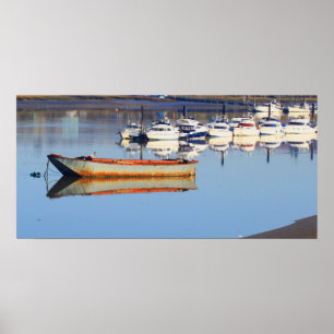 Pôster Barco de pesca velho