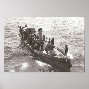 Poster Barco de piquete do HMS Triumph