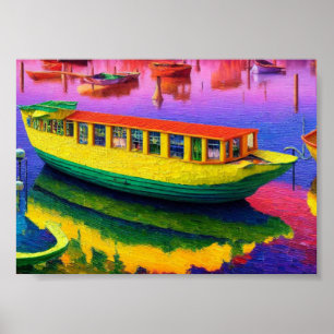 Poster Barco de Retirada