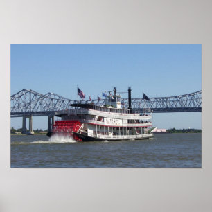 Pôster Barco de rio