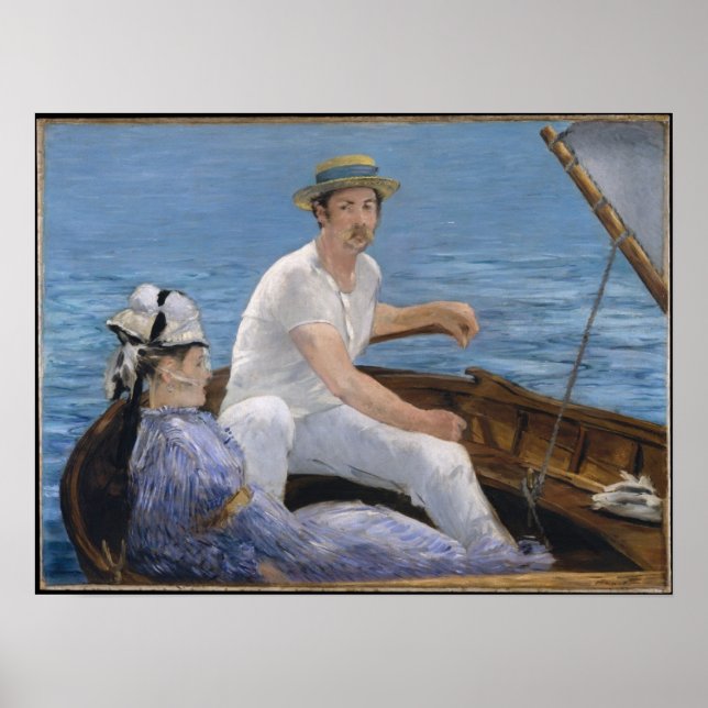 Poster Barco - Edouard Manet (Frente)