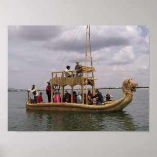 Poster Barco em Peru