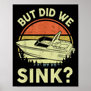 Poster Barco Engraçado, Mas Será Que Fizemos Um Cheiro Pa
