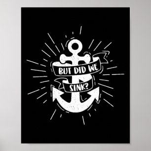 Poster Barco Mas Afundamos Barco Plano Capitão 2