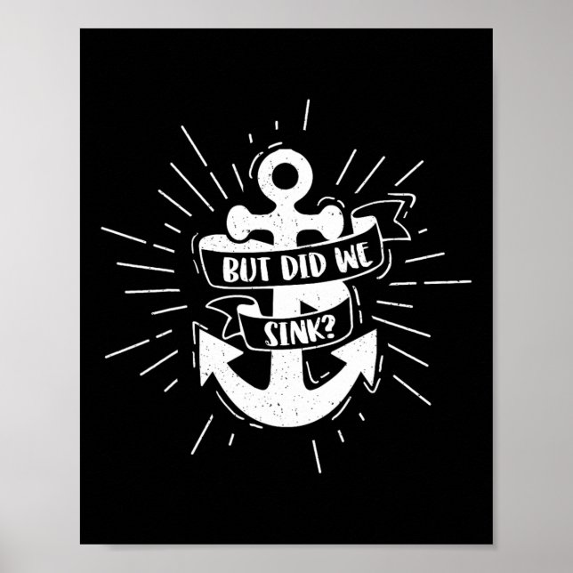 Poster Barco Mas Afundamos Barco Plano Capitão 2 (Frente)