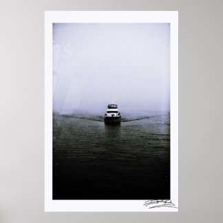 Poster Barco na Mist