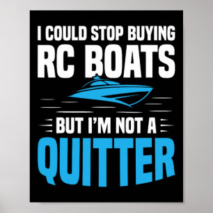 Poster Barco Rc Controle Remoto Barco Cruzeiro Comprando