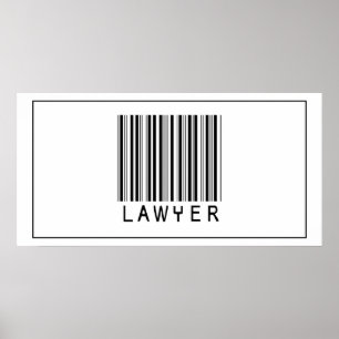 Pôster Barcode Lawyer
