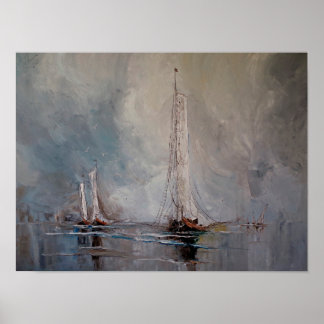 Poster Barcos