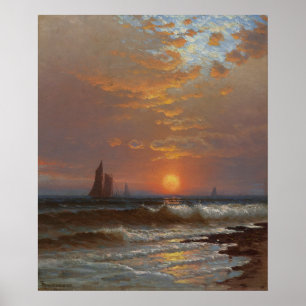 Poster Barcos à vela ao sol