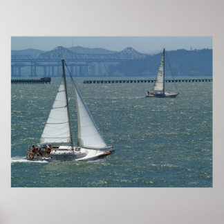 Poster Barcos à vela Berkeley