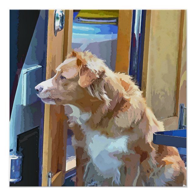 PÔSTER BARCOS CANAIS (Frente)