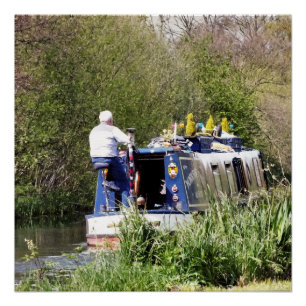 PÔSTER BARCOS CANAIS