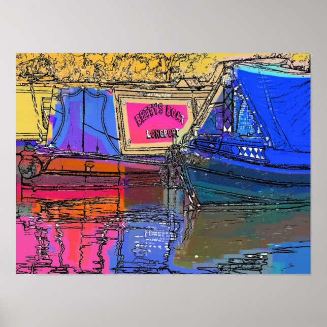 POSTER BARCOS CANAIS (Frente)