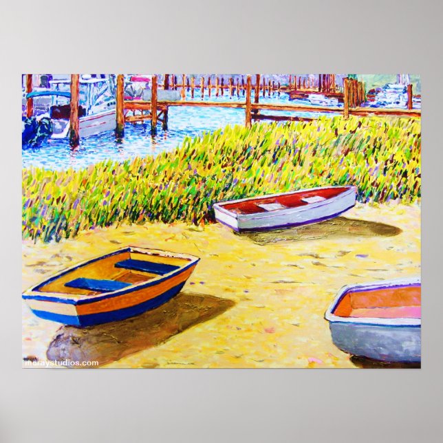 Pôster "Barcos de Beaufort" (Frente)