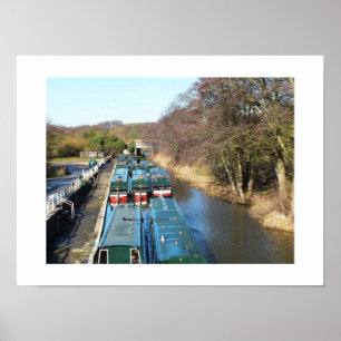 Pôster Barcos de Canal