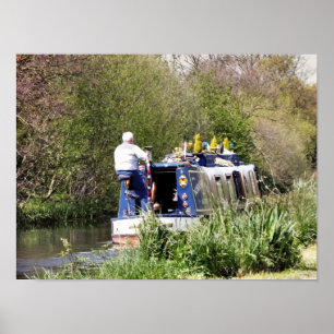 PÔSTER BARCOS DE CANAL
