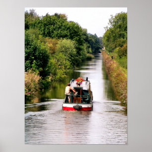 POSTER BARCOS DE CANAL