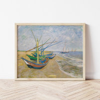 Barcos De Pesca | Vincent Van Gogh