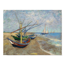 Barcos de Pesca - Vincent Van Gough 1888