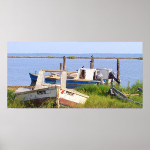 Pôster Barcos do caranguejo