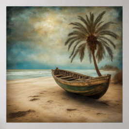 Poster Barcos e Praias - 3