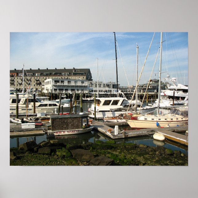 Pôster Barcos encaixados (Frente)