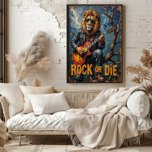 Poster Bare Branch Blues: Rock do Leão
