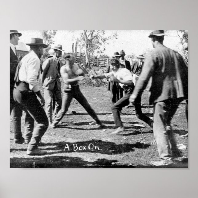 Pôster Bare Knuckle Fight (Frente)