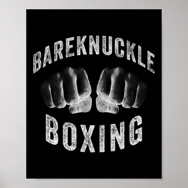 Poster Bareknuckle Boxing Bareknuckle (Frente)
