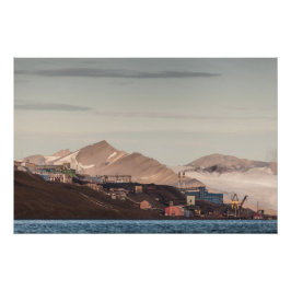 Pôster Barentsburg Svalbard