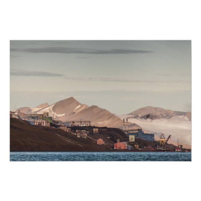 Pôster Barentsburg Svalbard (Frente)