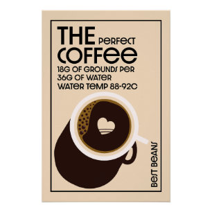 Pôster Barista Coffeeshop