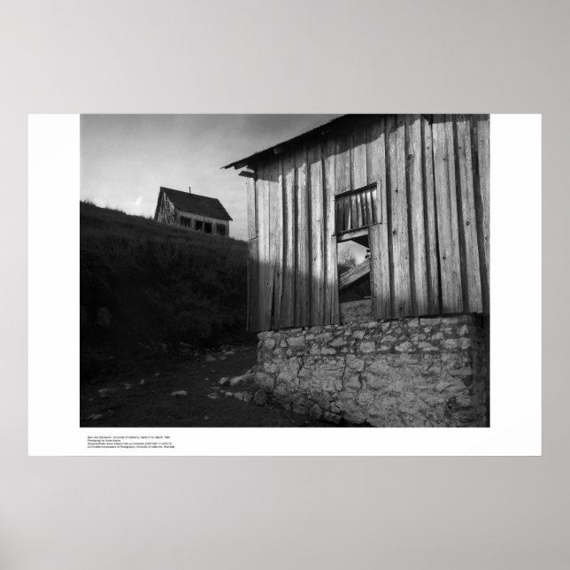 Poster Barn and Stonework, março de 1962 (Frente)