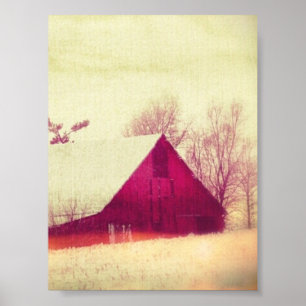Poster Barn de inverno
